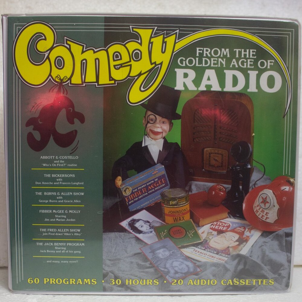 Comedy from the Golden Age of Radio 30 Hours on 20 Audio Cassettes